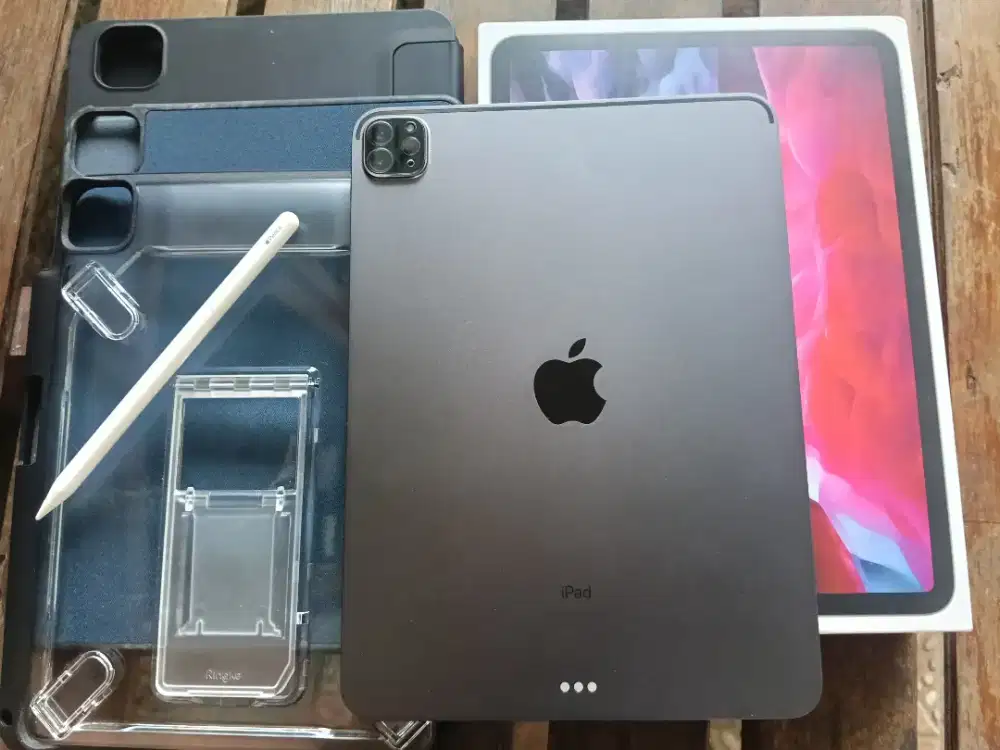 ipad pro 11 inch 128gb wifi only bonus apple pensil bisa tukar tambah