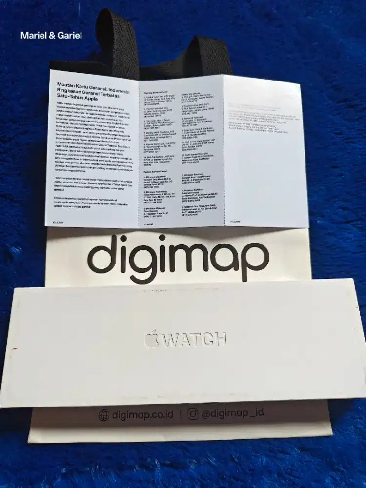 Apple Watch iWatch Series 11 46mm iBox Digimap Segel New Jet Black