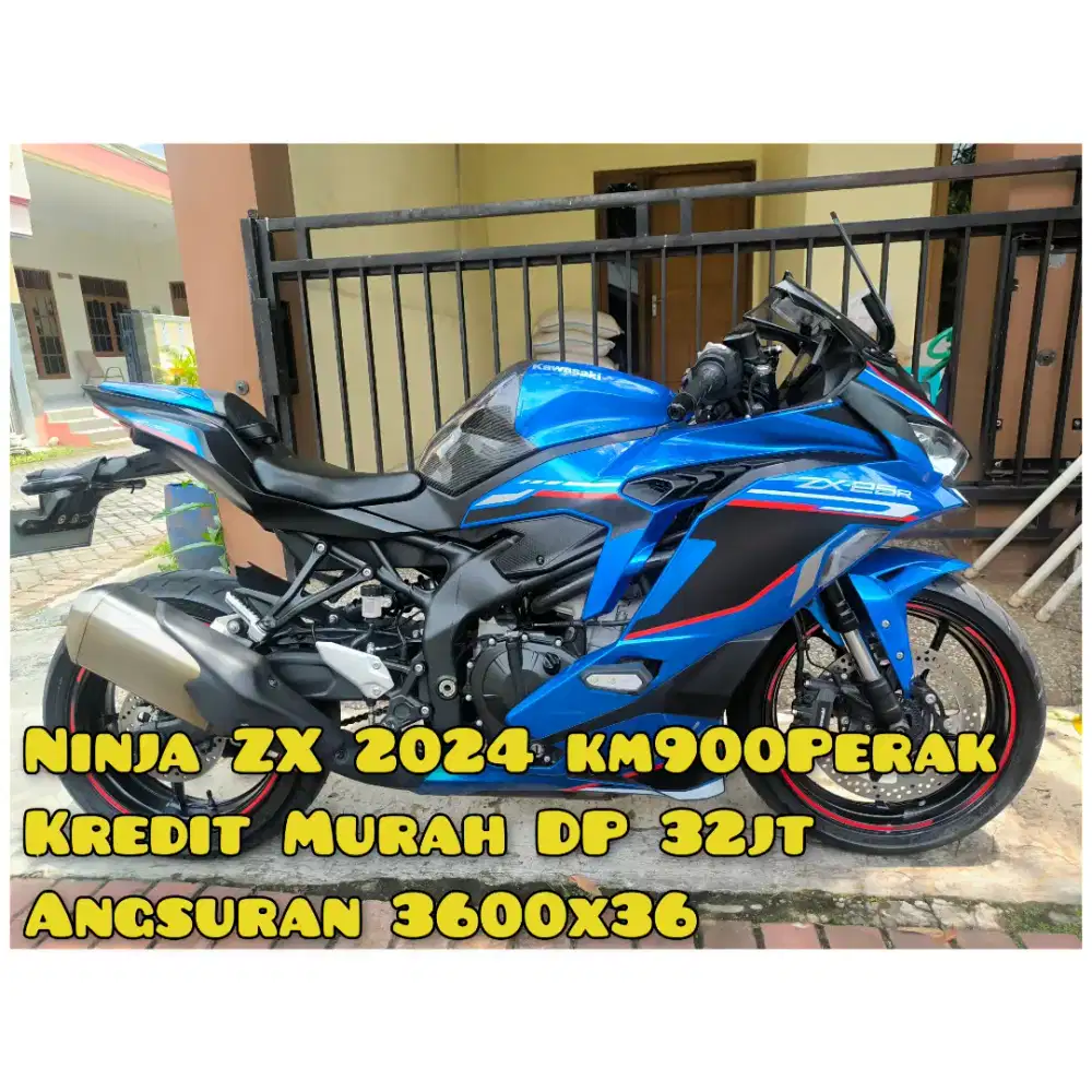 Zx250R 2024 Biru QS ABS SE km900 Perak