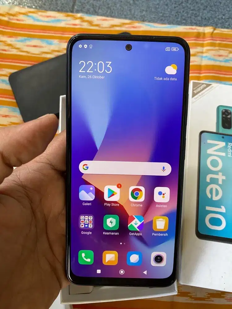 Redmi Note 10 4+1/64gb resmi segel ori