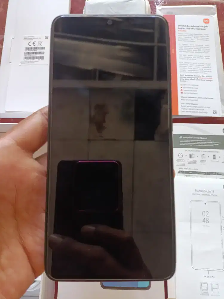 Redmi Note 13 4G Hitam 8/256 Garansi Resmi Xiaomi