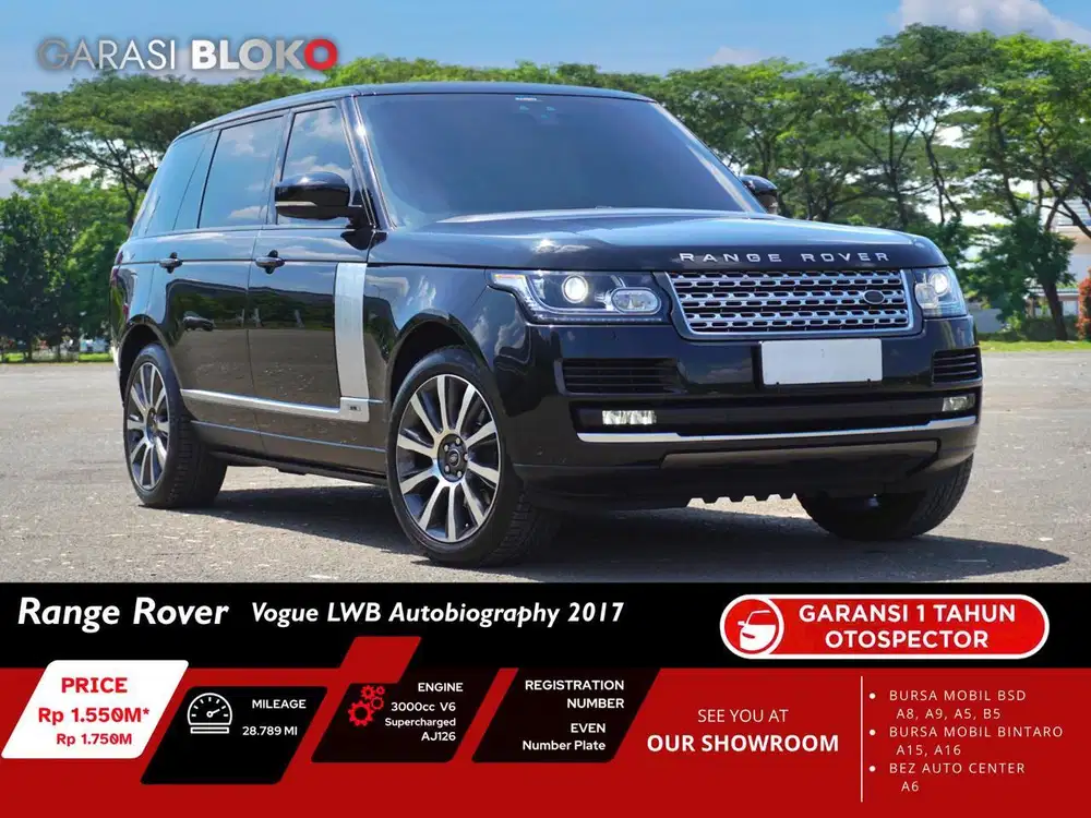 Land Rover Range Rover Vogue LWB Autobiography 2017/2018