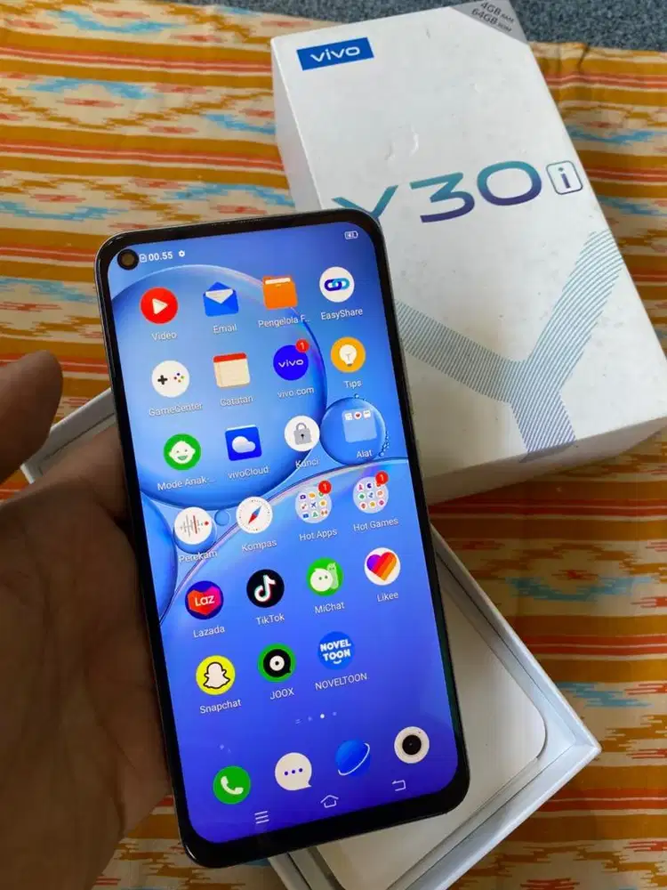 Vivo Y30i Ram 4/64gb lancar semua