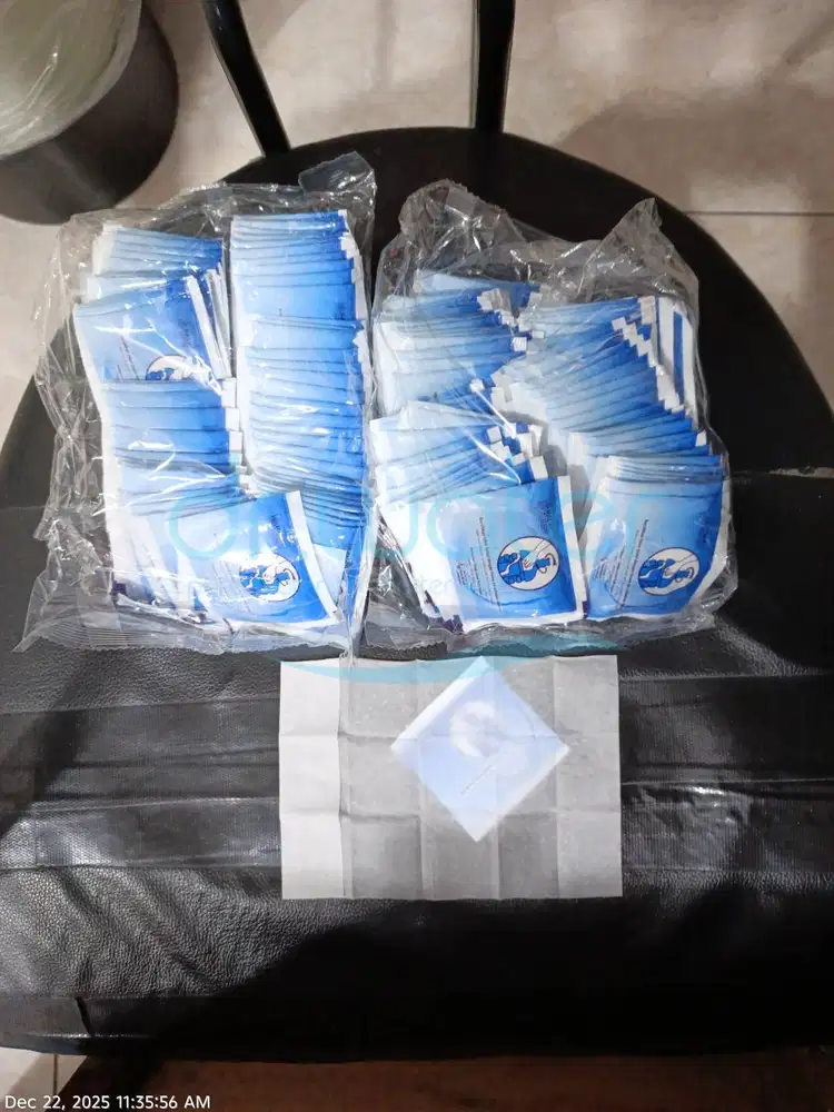 200pcs Tissue Pembersih Galon / Bottle Cleanser / Tisu Galon - drwater