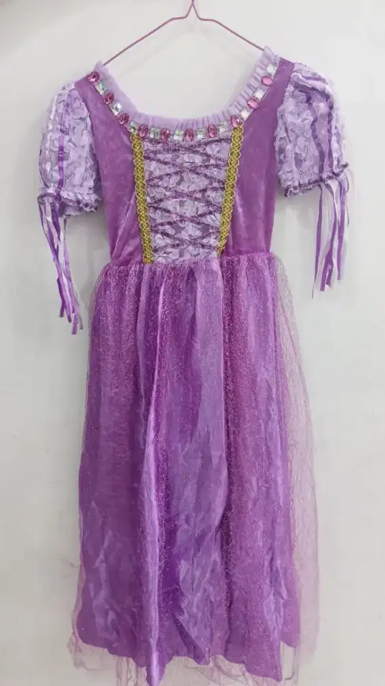 Dress anak rapunzel