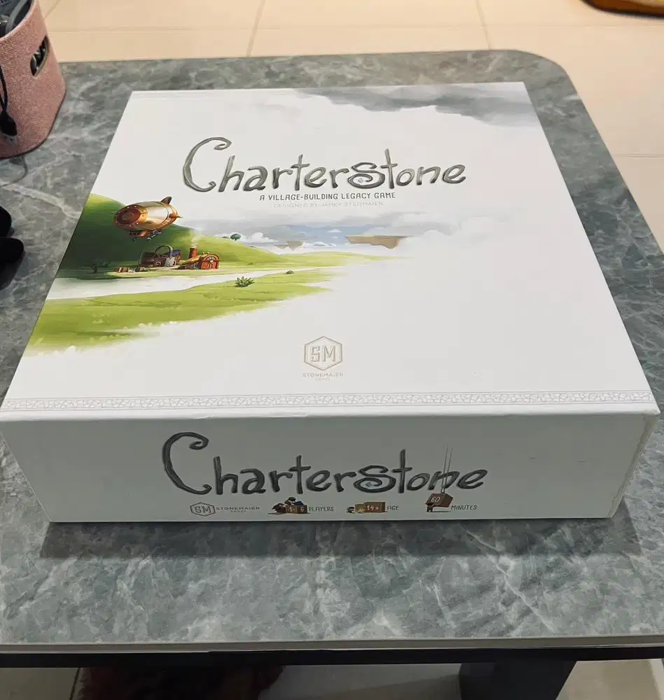 Charterstone Board Game English Early Game Masih Fresh