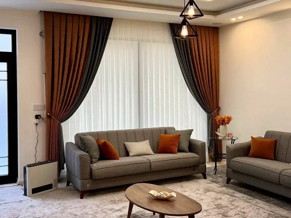 Pasang Tirai Gorden Jendela Gordyn Mewah Hordeng Model Terbaru Murah