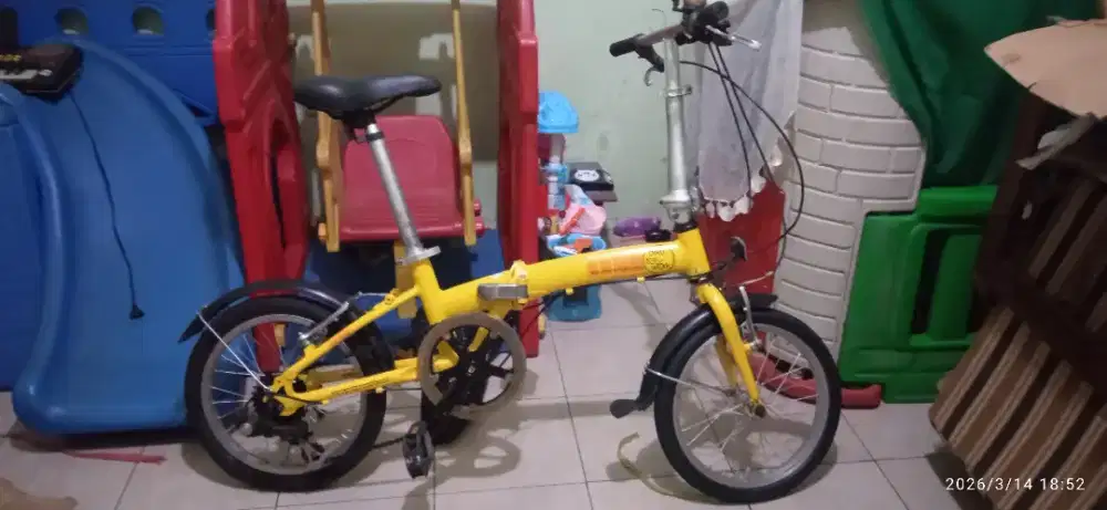 Sepeda lipat Polygon b2w 16