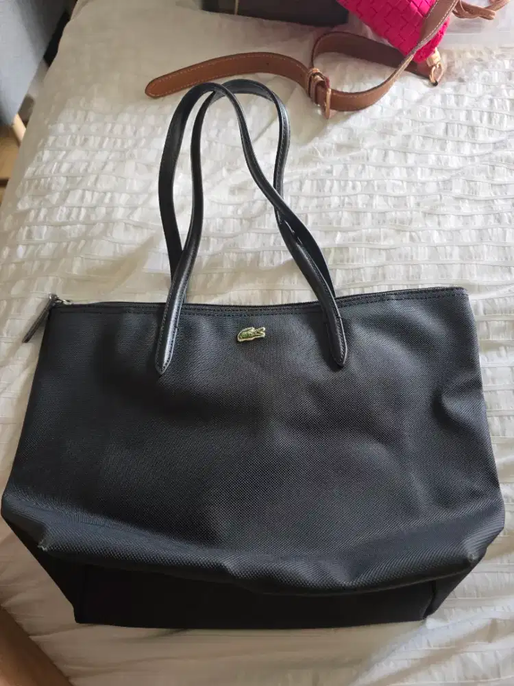Tas Wanita Lacoste Original Hitam
