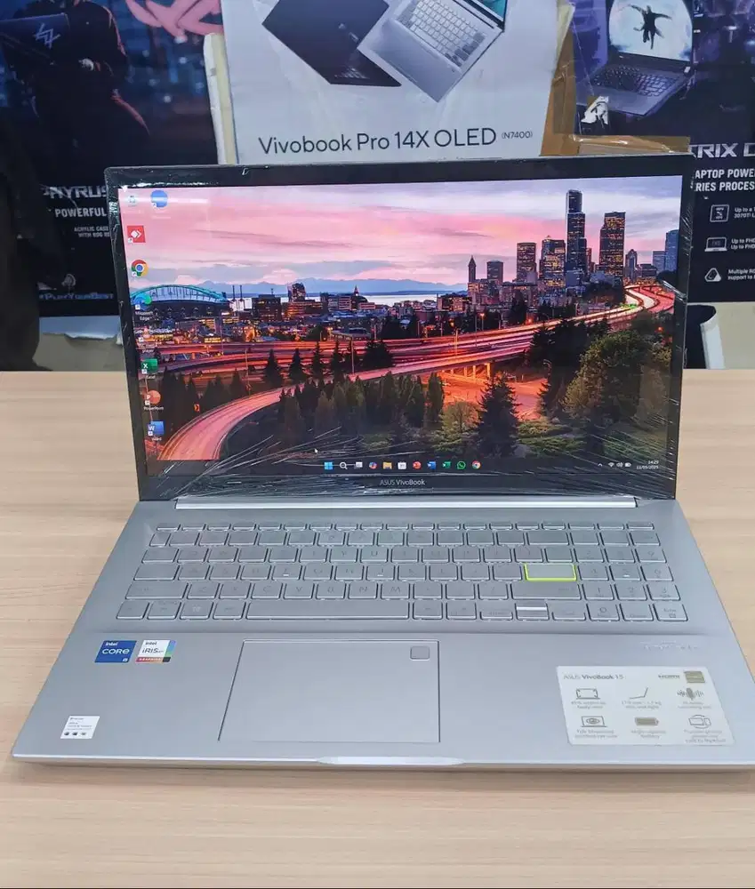 LAPTOP SECOND ASUS VIVOBOOK 15 K513EA OLED i5-1135G7 8GB 256GB WIN 11