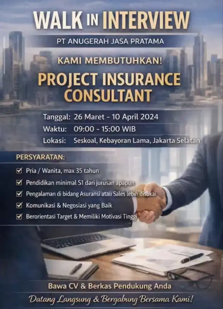 Lowongan pekerjaan terbaru