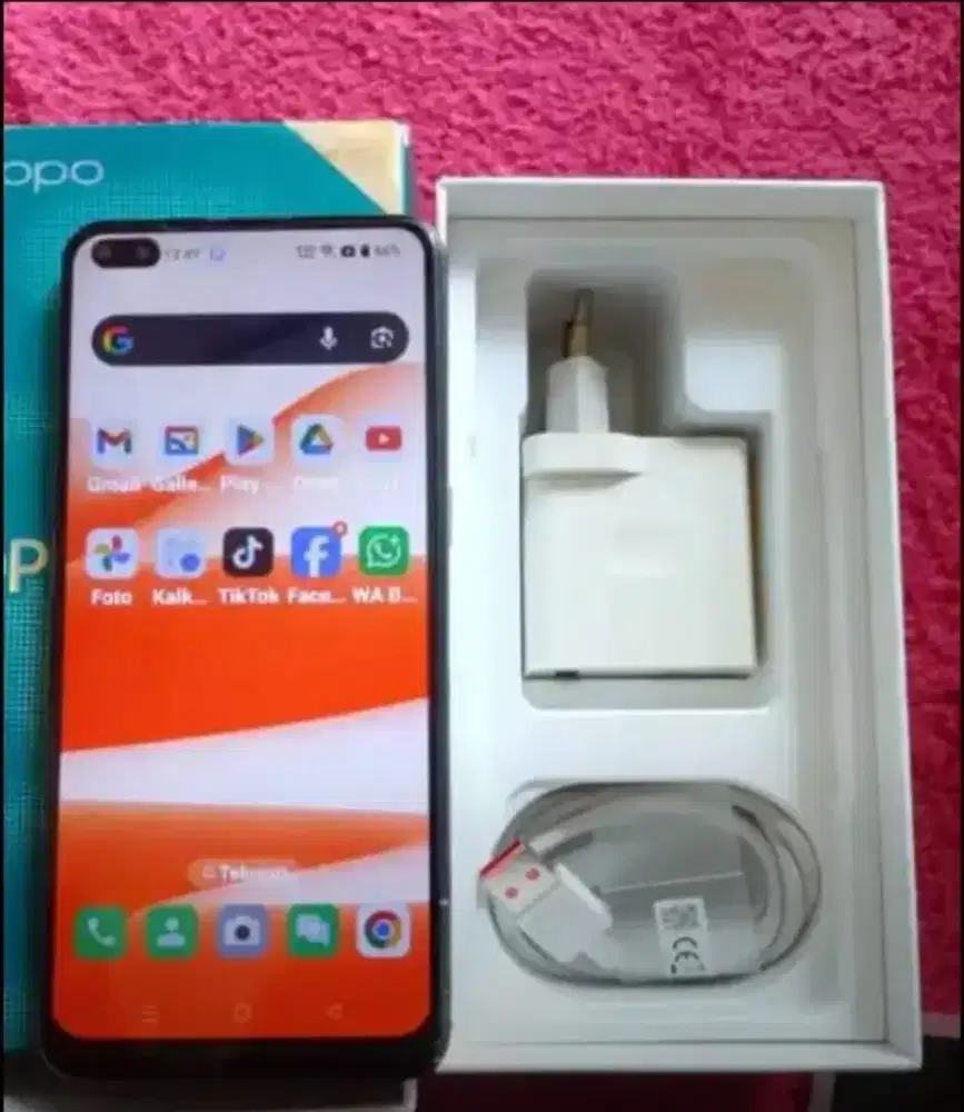 Jual Oppo Reno 4 4G 8+5GB /128GB