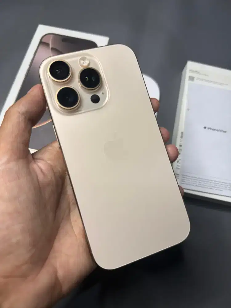 iPhone 16 Pro 256Gb Garansi iBox Aktif Sampai April 2026