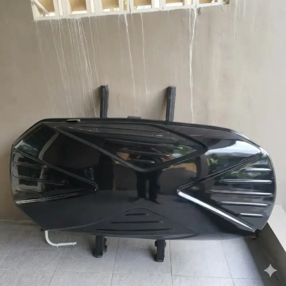 Roofbox Bonus Roofrack , ukuran besar 700Ltr bkn roofbag ya