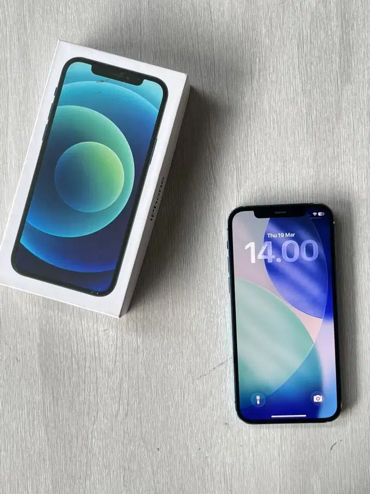 iPhone 12 bekas, baterai baru jual santai