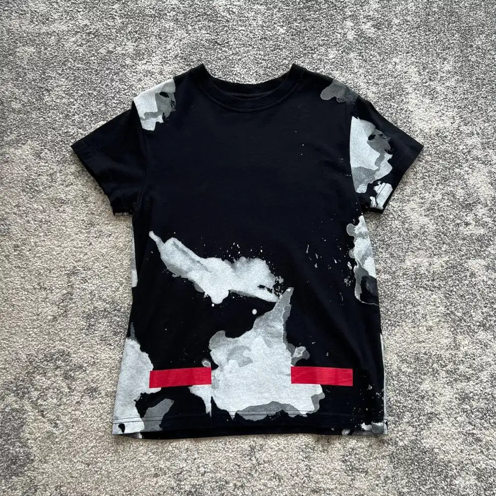 Off White Red Stripe Tee Original Oversized XXS Fit M PIK