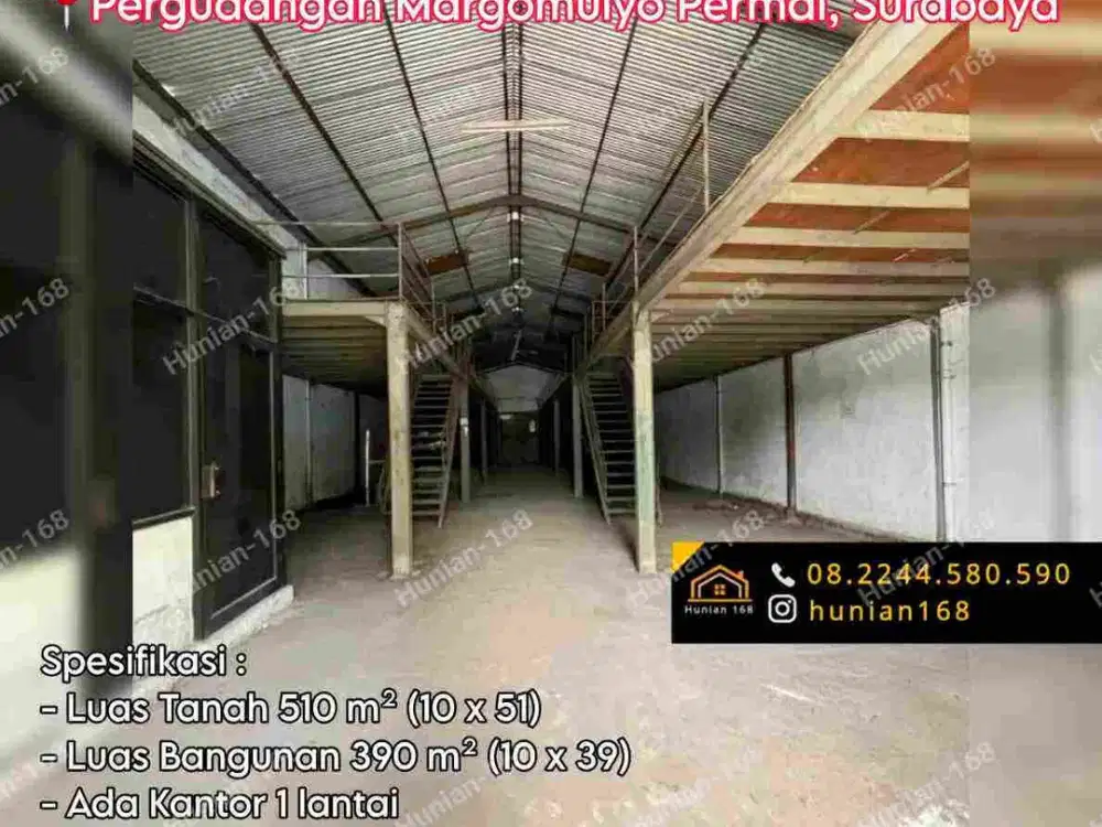 Gudang Pergudangan Raya Margomulyo Permai Surabaya Angtropolis 46 31 Suri Mulia Mutiara Indah Jaya Sentong Kalianak 51 55 75 Tambak Langon Tanjung Sari Osowilangun Greges Jaya