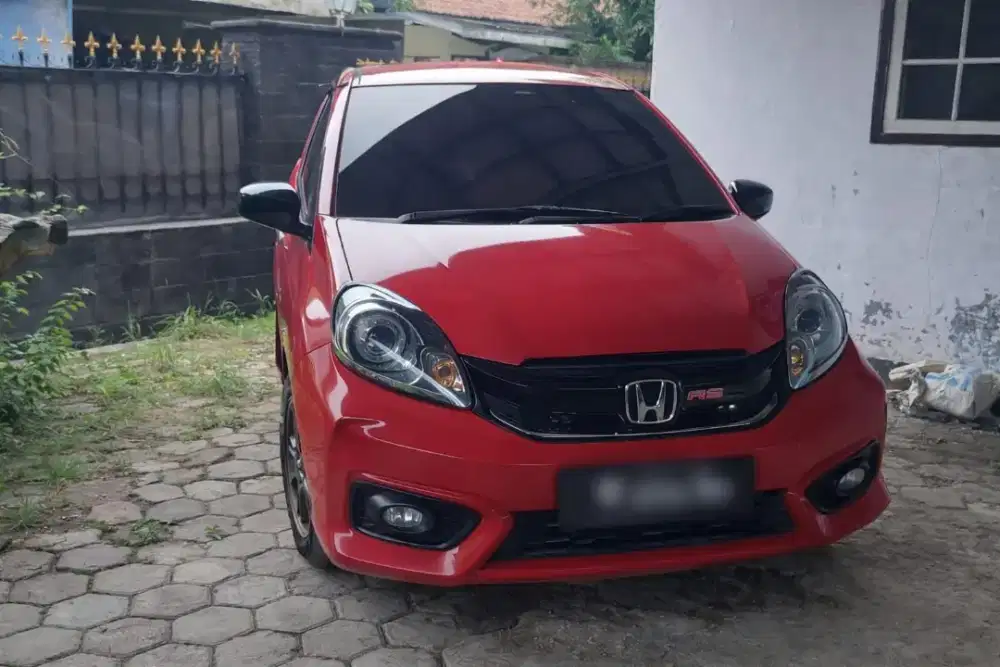 All New Honda Brio Satya E MT Tahun 2017 – Merah