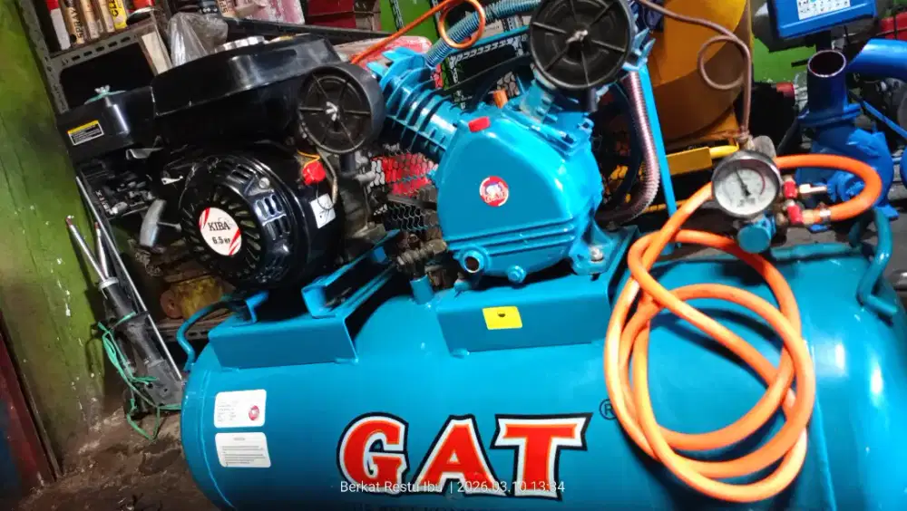 Kompresor 1hp kondisi mulus seperti baru