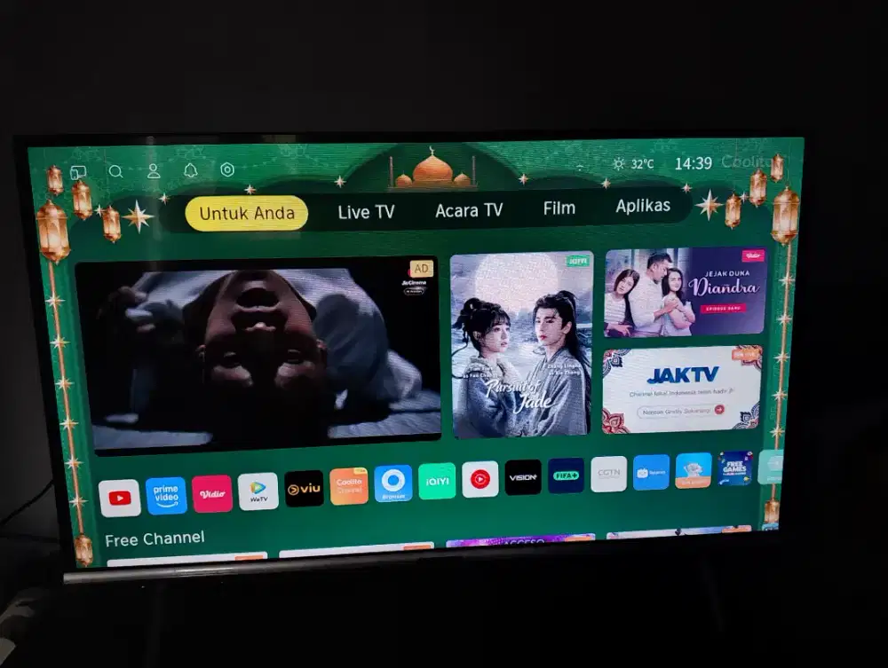 Smart tv coocaa 32 inch