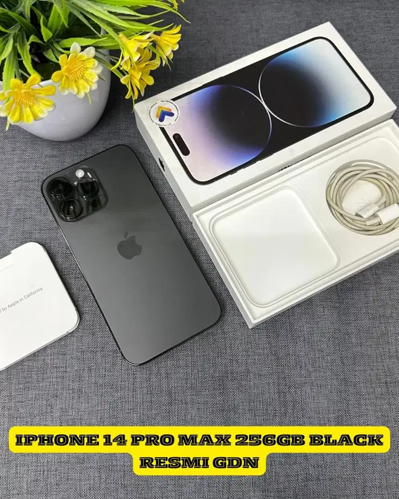 Iphone 14 Pro Max 256gb Black resmi BH 97%