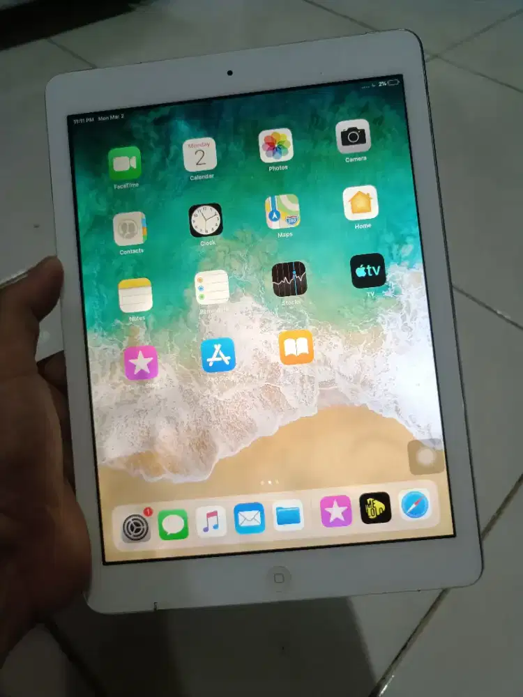 Second iPad Air 1 16gb ex inter Wifi only batang mulus normal murah !!
