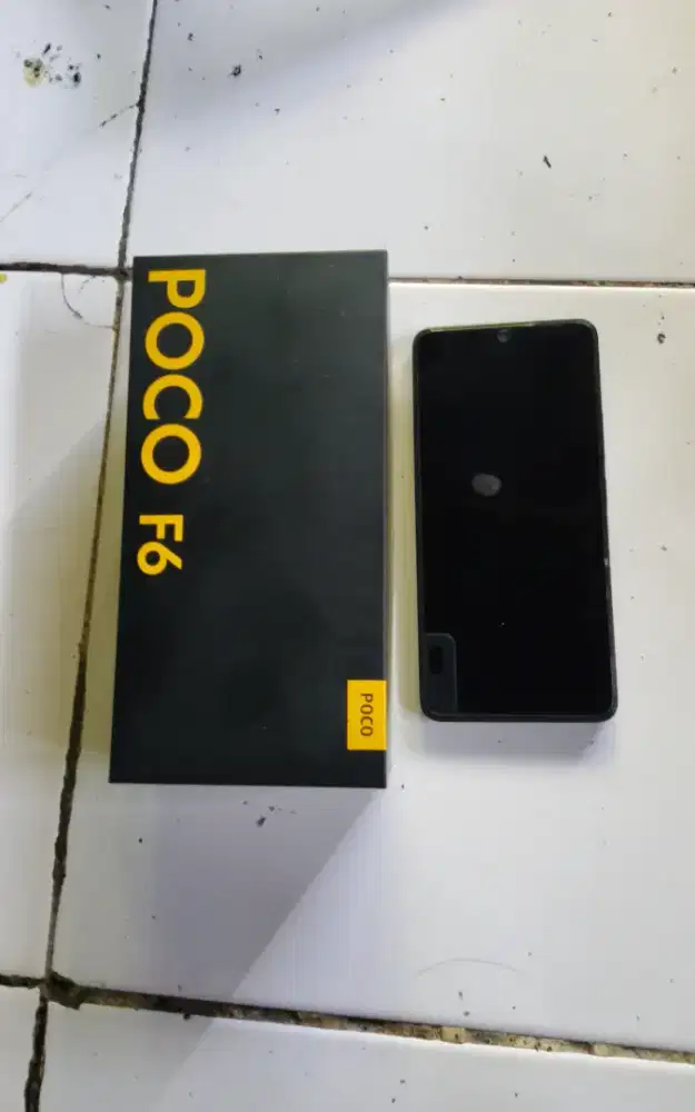 Poco f6 (12/512)GB lengkap