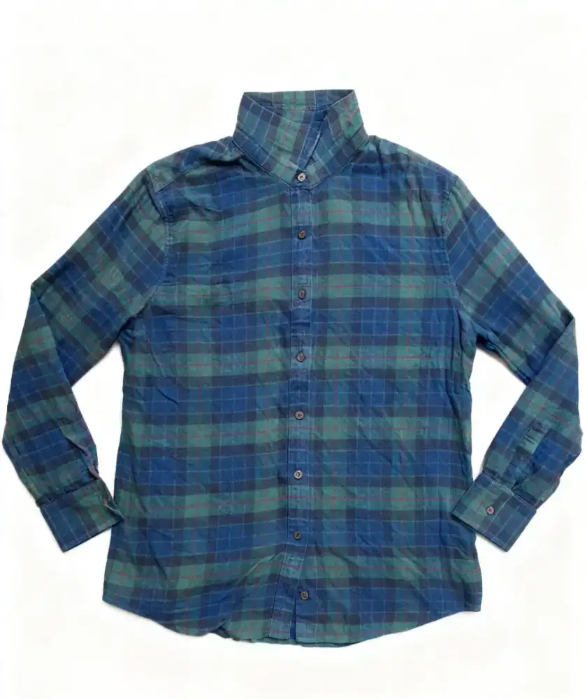 Kemeja Flanel Slim Fit