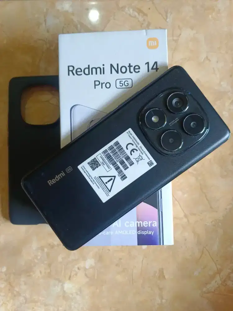 Jual Hp redmi note 14 pro 5G ram8/256 kondisi mulus segel normal