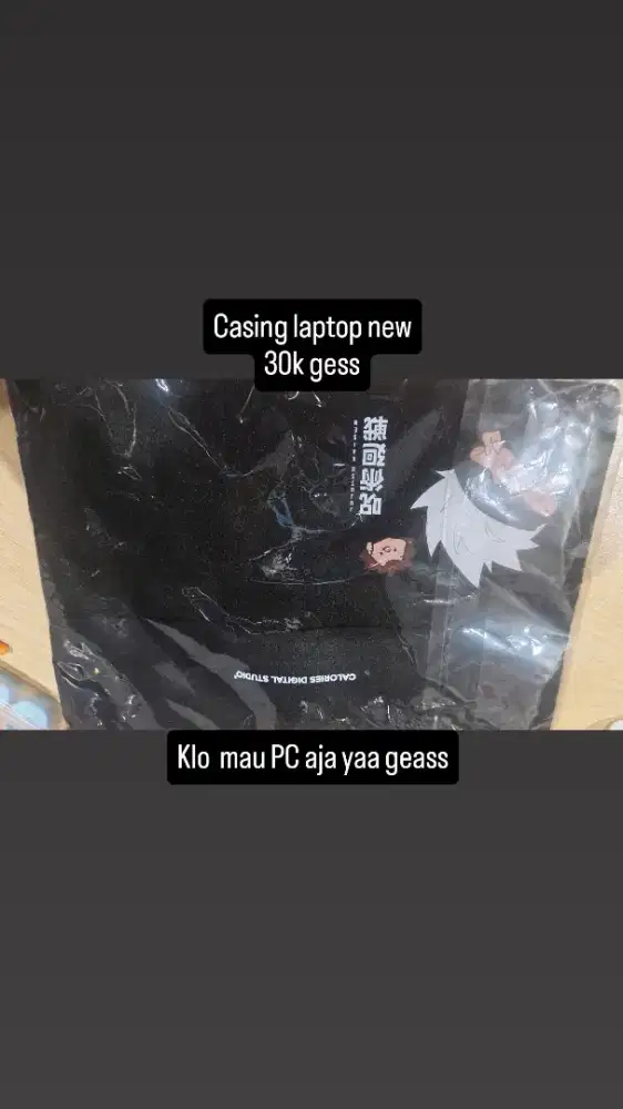 Casing berkualitas tinggi untuk melindungi layar laptop