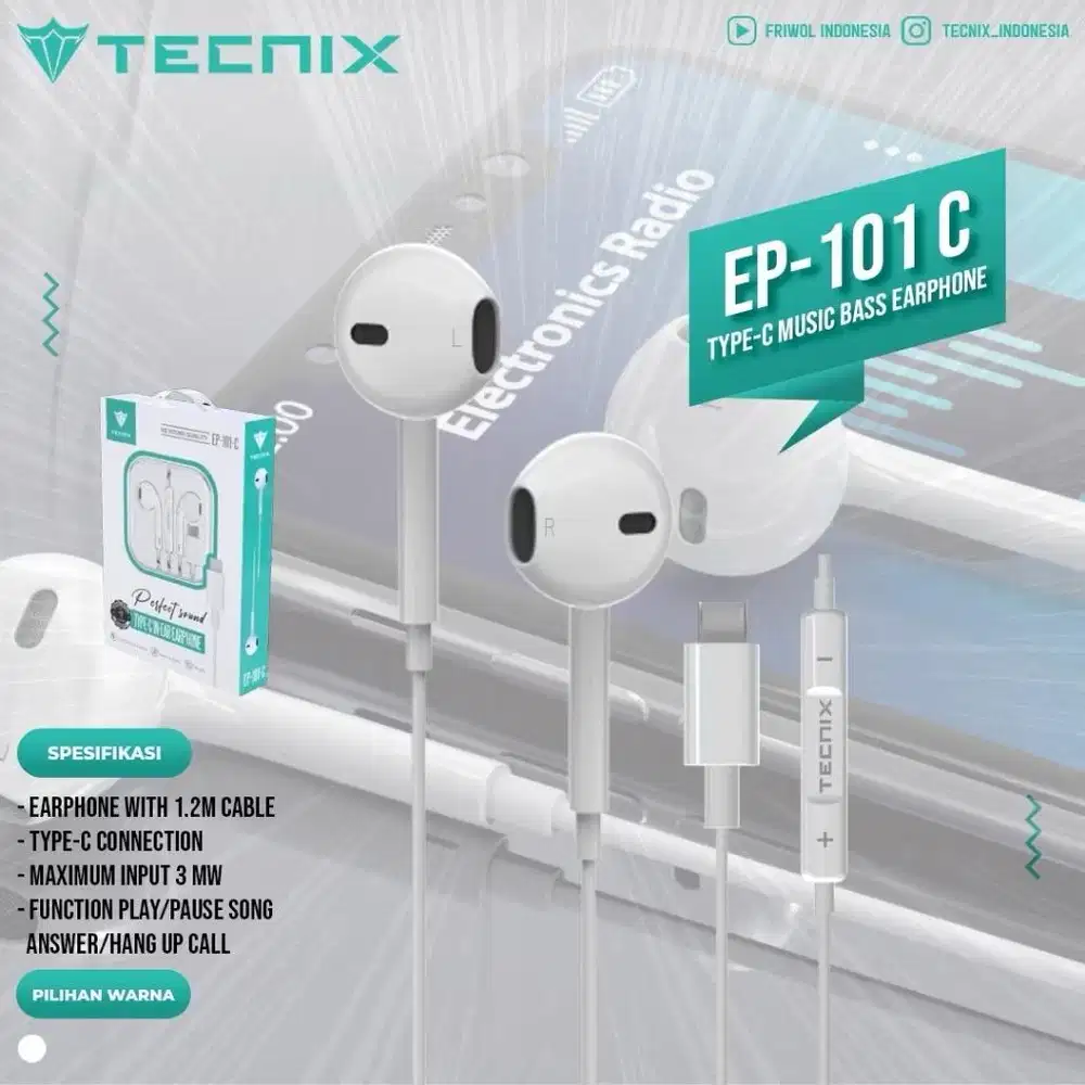 headset tecnix type c