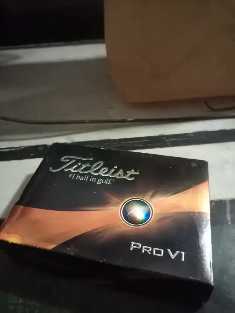 bola golf baru stok lama