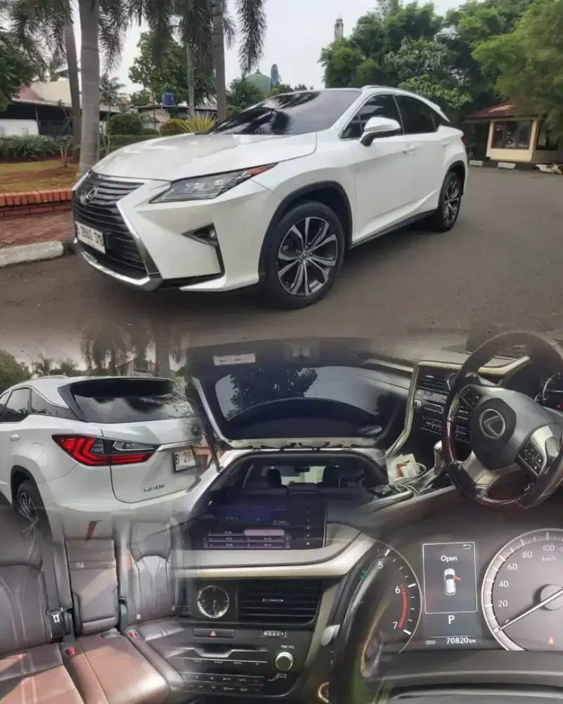 Lexus RX200t 2016 Putih Original AT