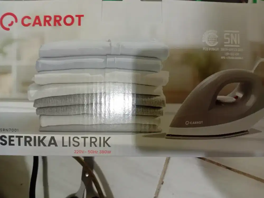 Setrika Merk Carrot