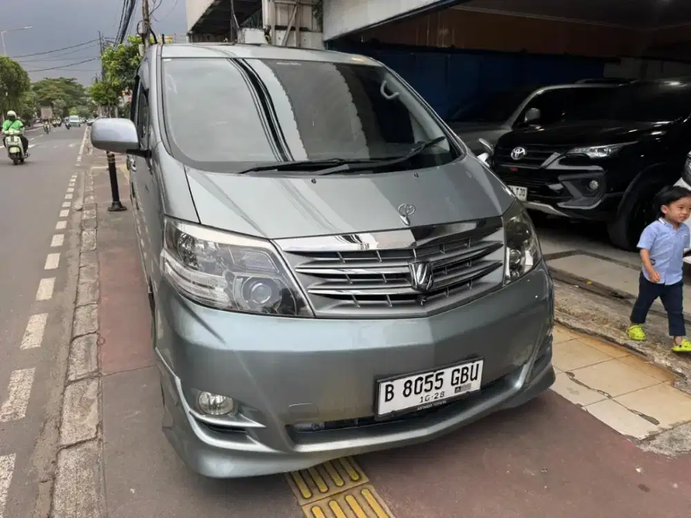 Alphard 2.4 AT th 2005 siap pakai