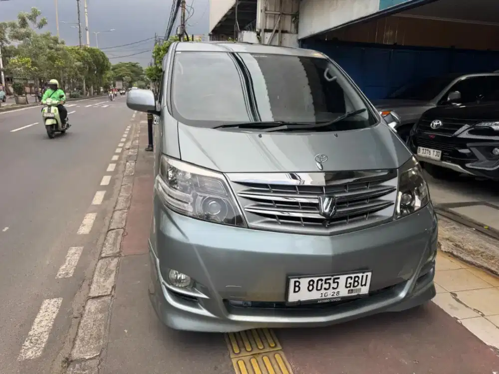 Alphard 2.4 AT th 2005 siap pakai