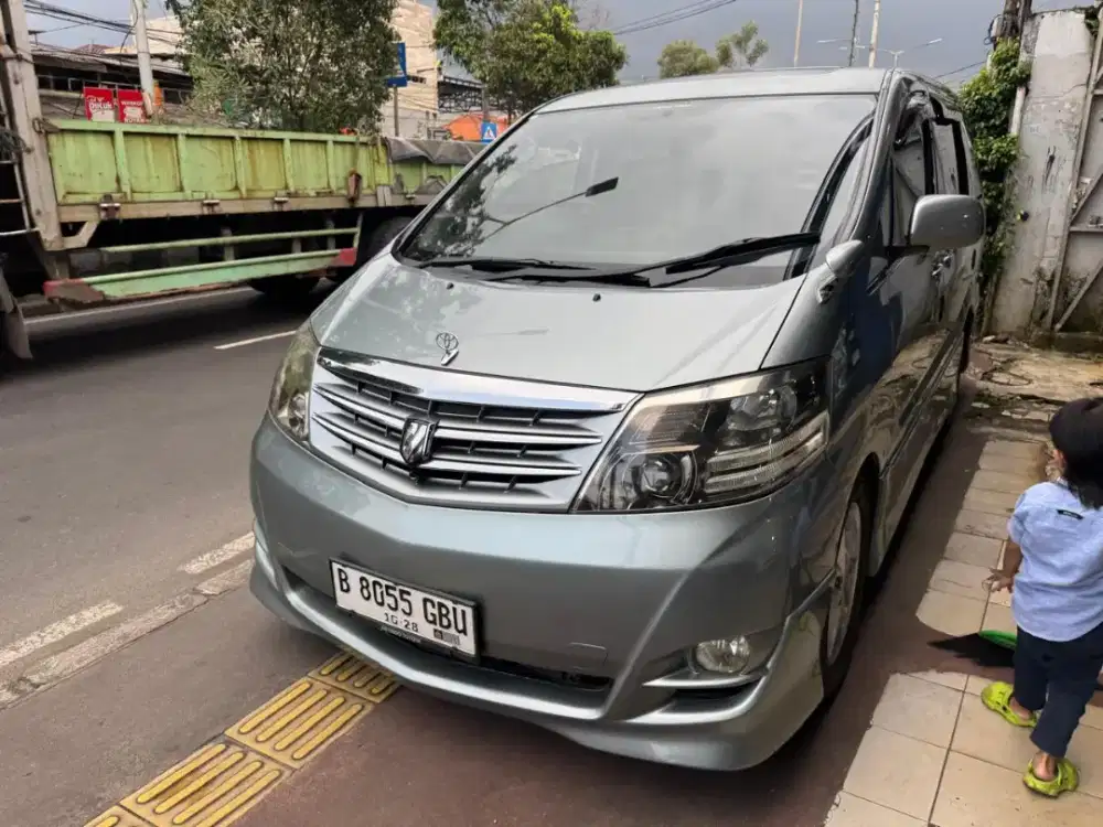 Alphard 2.4 AT th 2005 siap pakai