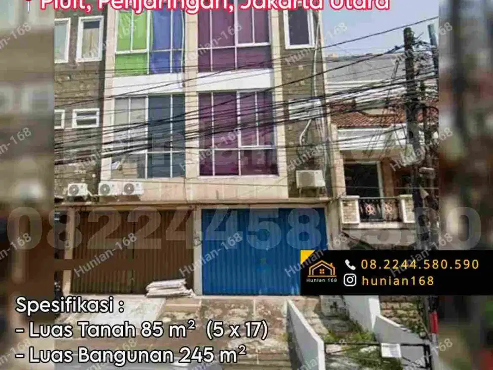 RUKO Raya Pluit Penjaringan Jakarta Utara Jakut Village Selatan Kencana Sakti Karang Sari Barat Baru Timur Kota