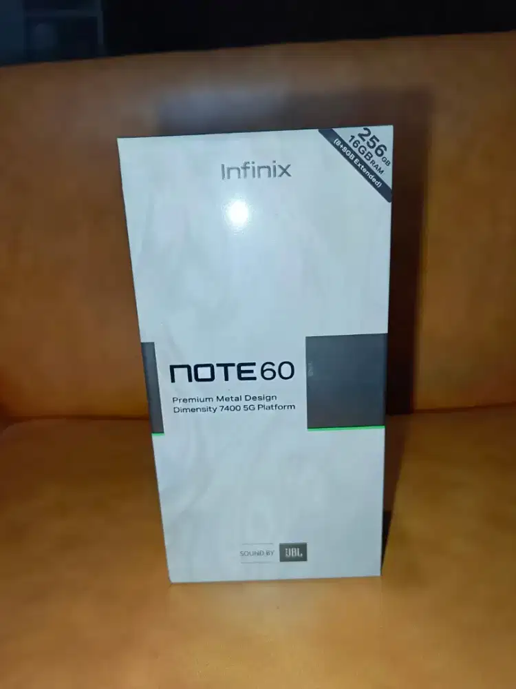 infinix note 60 8/256 gb SEGEL BOX