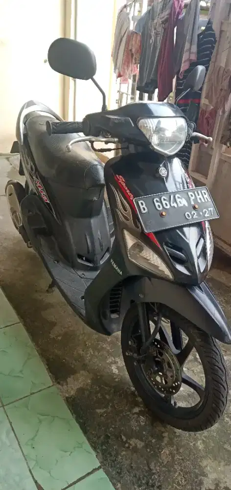 Mio sporty THN 2007 pajak hidup panjang