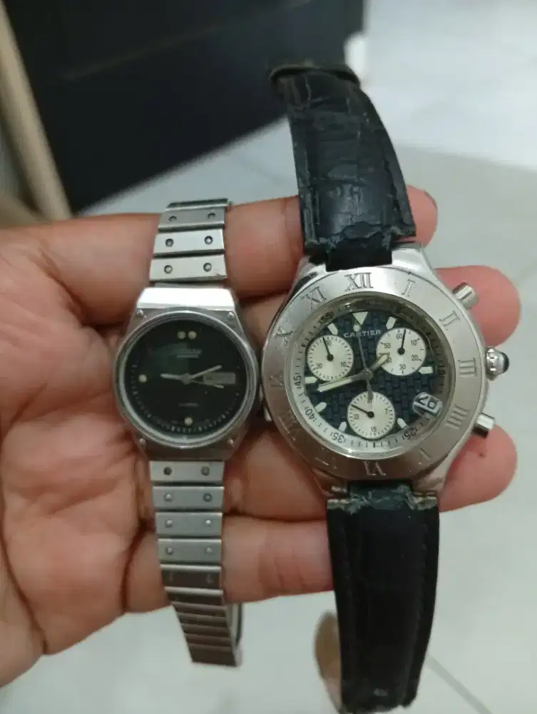 Paket jam Cartier dan jam citizen