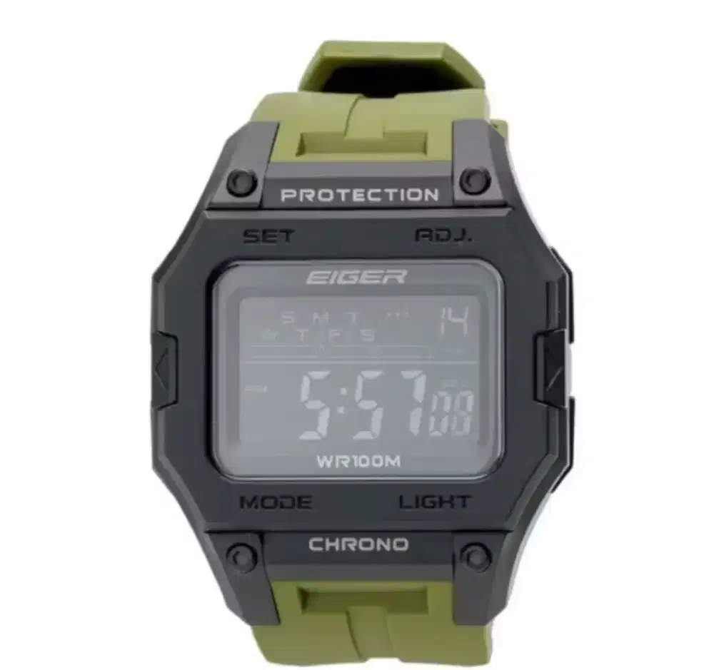 Jam tangan Eiger karlskoga warna olive