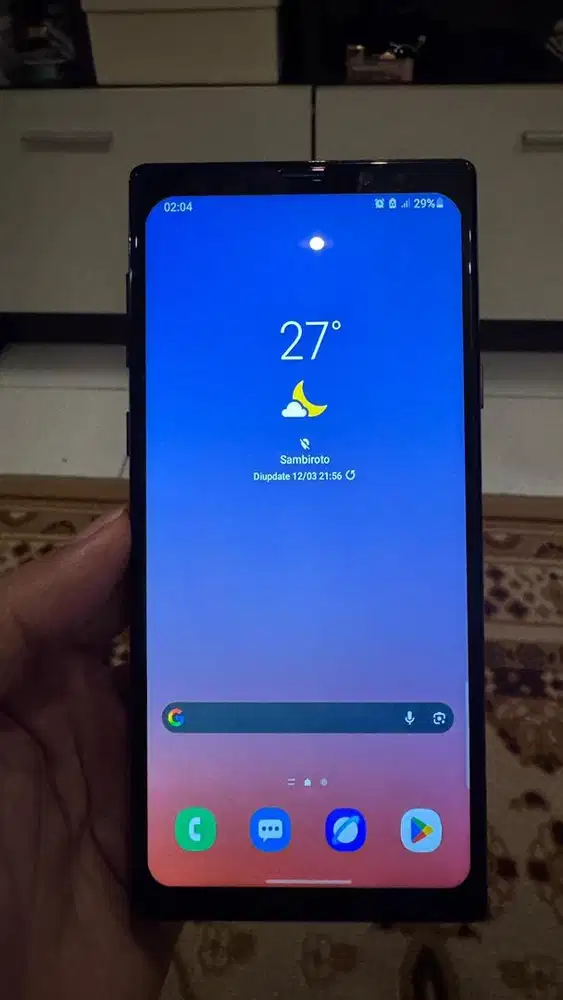 Samsung galaxy note 9 sein