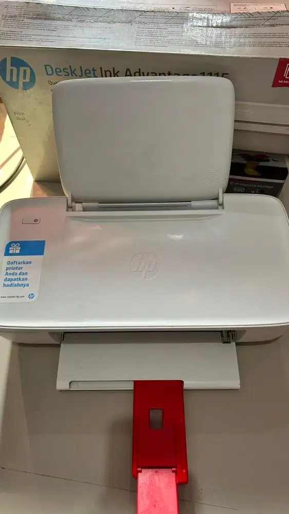 Printer HP Deskjet 1115 Murah! Nyala Normal Tanpa Cartridge