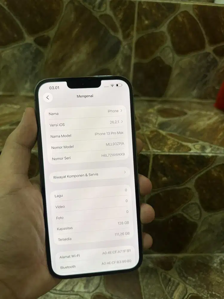 IPhone 13Promax 128gb Beacukai Fulset