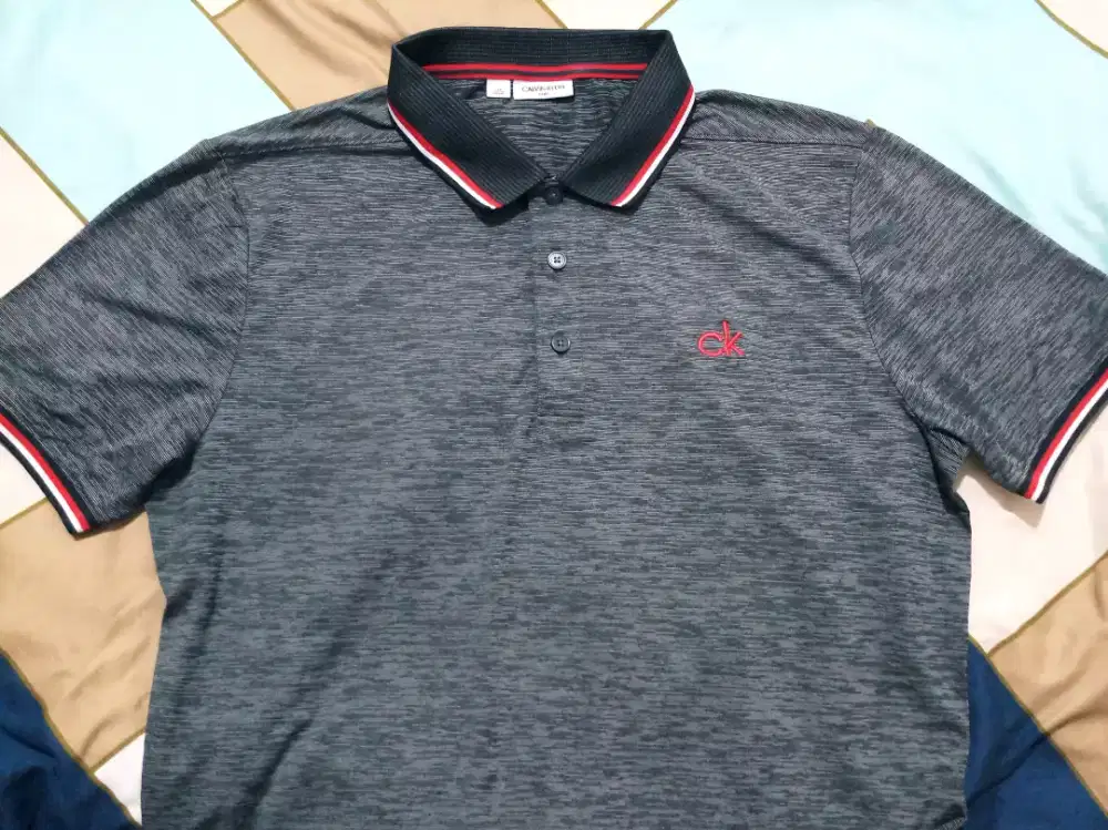 Ck Calvin Klein Polo Shirt Ori Likenew Gucci Lv Boss Louis Vuitton Bmw
