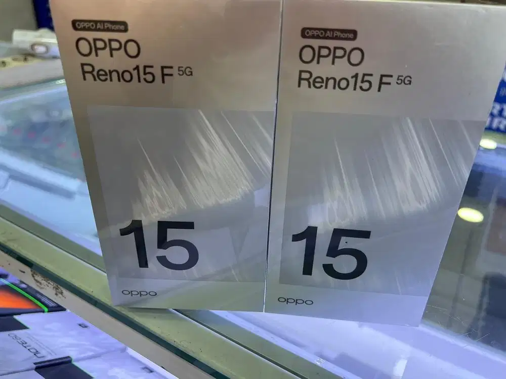 Oppo Reno 15F 5G ram12/256gb new garansi resmi oppo ready