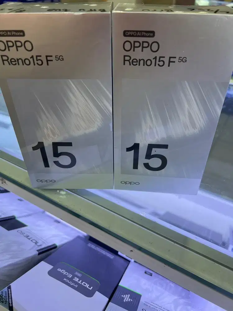 Oppo Reno 15F 5G ram8/256gb new garansi resmi oppo ready
