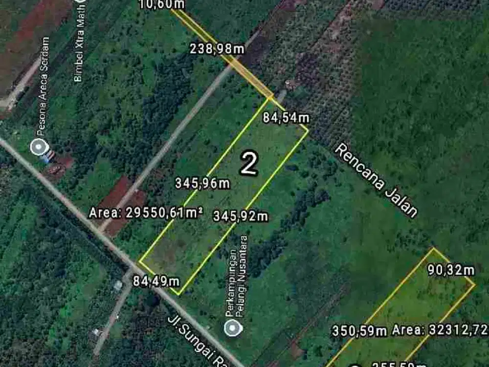 Tanah Tepi Jalan Sungai Raya Dalam