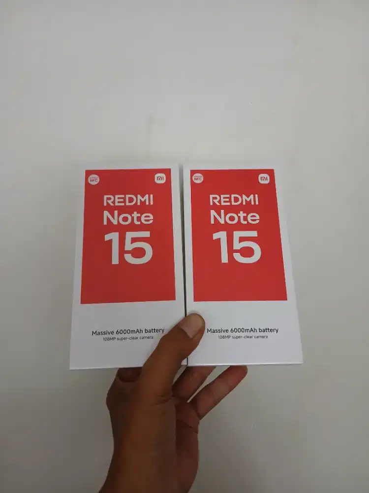 ( Fast respon WA ) Xiaomi Redmi Note 15 8/128 garansi resmi 15bln